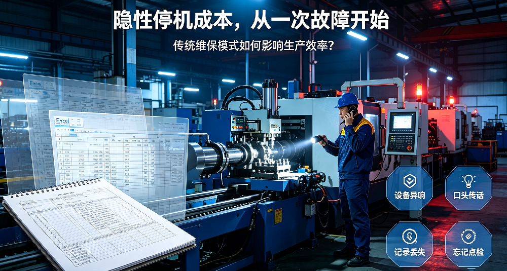 深度对比：工厂传统维保模式与数字化维保模式的核心差异与价值